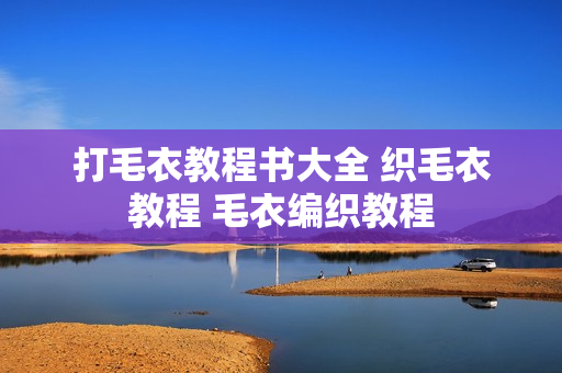 打毛衣教程书大全 织毛衣教程 毛衣编织教程