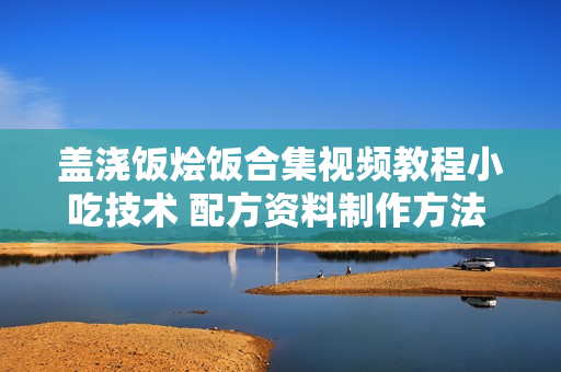 盖浇饭烩饭合集视频教程小吃技术 配方资料制作方法 餐饮技术培训