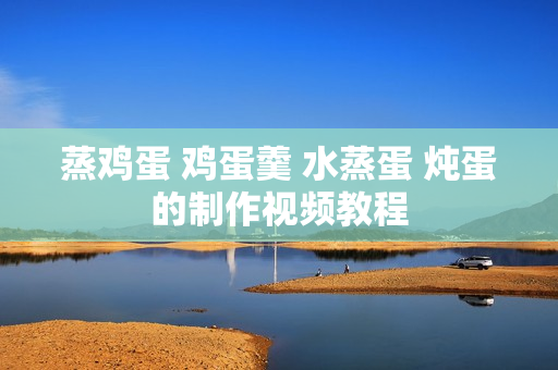 蒸鸡蛋 鸡蛋羹 水蒸蛋 炖蛋的制作视频教程
