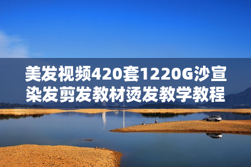美发视频420套1220G沙宣染发剪发教材烫发教学教程非光盘碟片