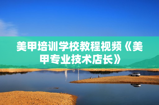 美甲培训学校教程视频《美甲专业技术店长》