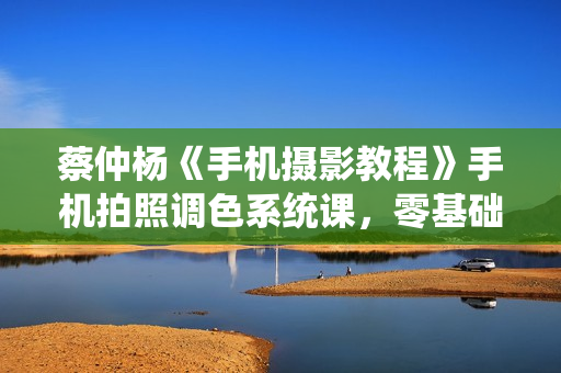 蔡仲杨《手机摄影教程》手机拍照调色系统课，零基础玩转手机摄影