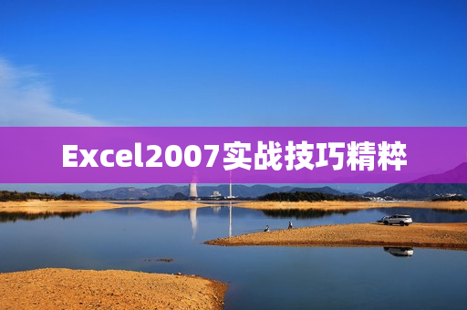 Excel2007实战技巧精粹
