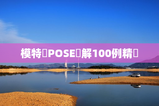 模特兒POSE圖解100例精選