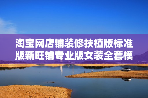 淘宝网店铺装修扶植版标准版新旺铺专业版女装全套模板