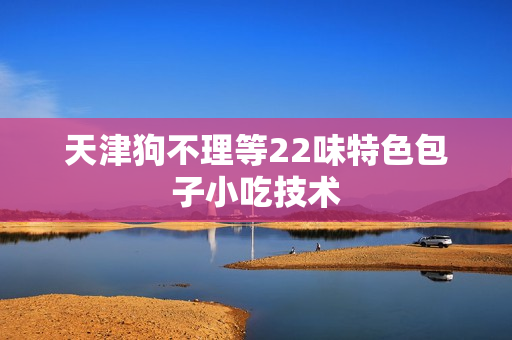 天津狗不理等22味特色包子小吃技术