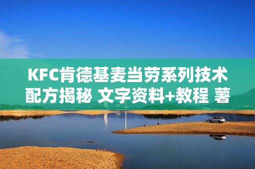 KFC肯德基麦当劳系列技术配方揭秘 文字资料+教程 薯条汉堡炸鸡