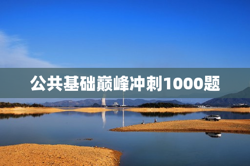 公共基础巅峰冲刺1000题