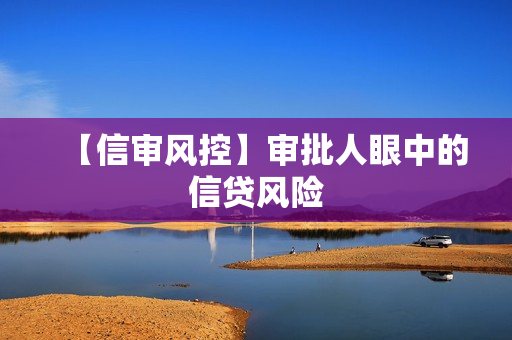 【信审风控】审批人眼中的信贷风险