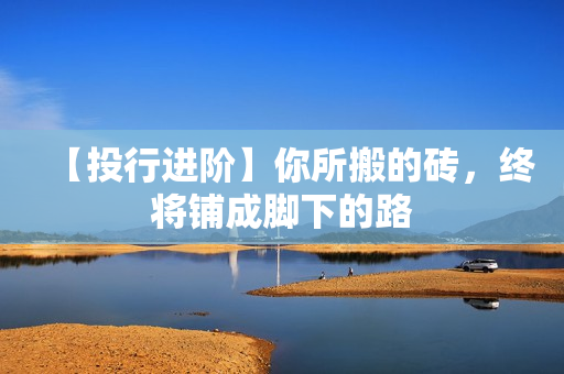 【投行进阶】你所搬的砖，终将铺成脚下的路