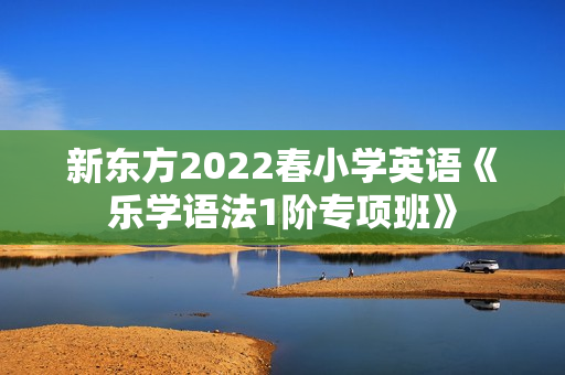 新东方2022春小学英语《乐学语法1阶专项班》