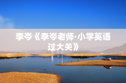 李岑《李岑老师·小学英语过大关》