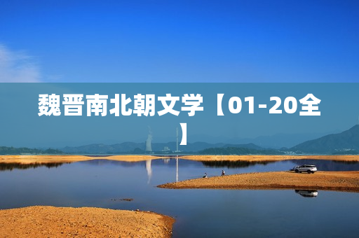 魏晋南北朝文学【01-20全】