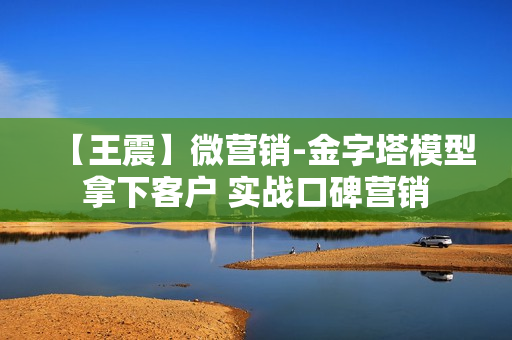 【王震】微营销-金字塔模型拿下客户 实战口碑营销