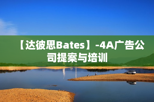 【达彼思Bates】-4A广告公司提案与培训