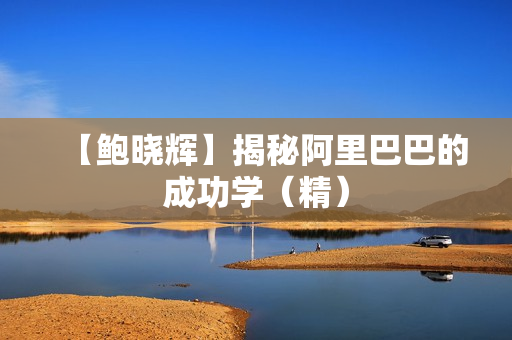 【鲍晓辉】揭秘阿里巴巴的成功学（精）