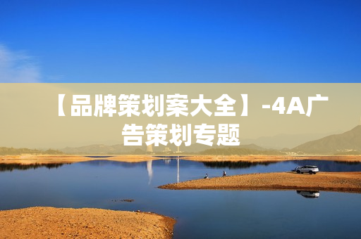 【品牌策划案大全】-4A广告策划专题