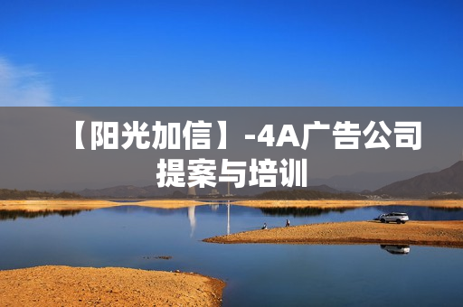 【阳光加信】-4A广告公司提案与培训