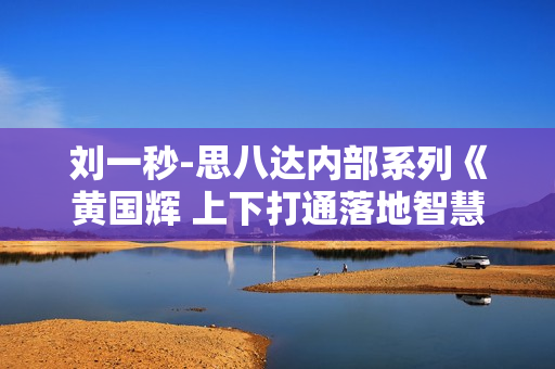 刘一秒-思八达内部系列《黄国辉 上下打通落地智慧》