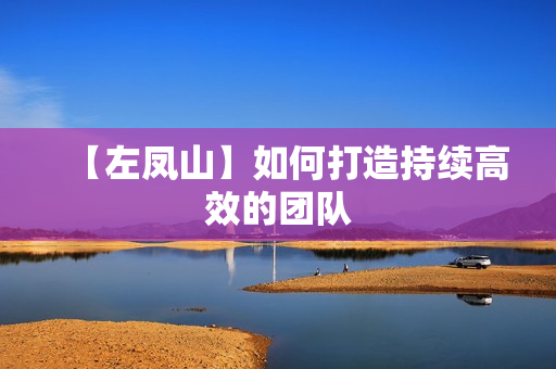 【左凤山】如何打造持续高效的团队