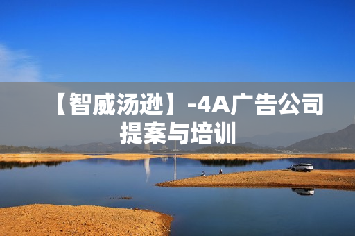 【智威汤逊】-4A广告公司提案与培训