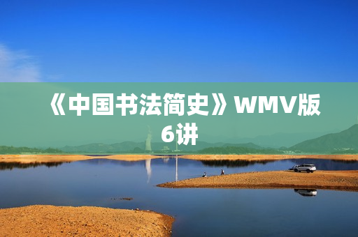 《中国书法简史》WMV版6讲