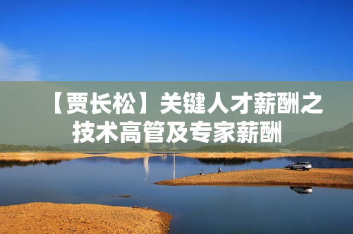 【贾长松】关键人才薪酬之技术高管及专家薪酬