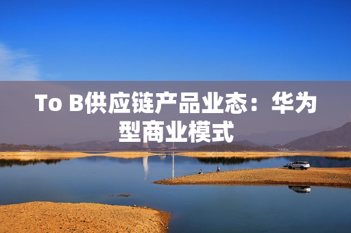 To B供应链产品业态：华为型商业模式