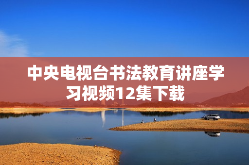 中央电视台书法教育讲座学习视频12集下载