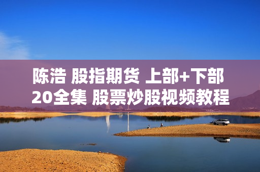 陈浩 股指期货 上部+下部 20全集 股票炒股视频教程