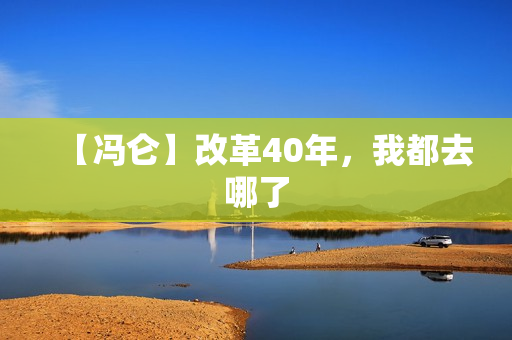 【冯仑】改革40年，我都去哪了