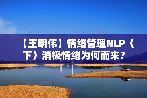 【王明伟】情绪管理NLP（下）消极情绪为何而来？