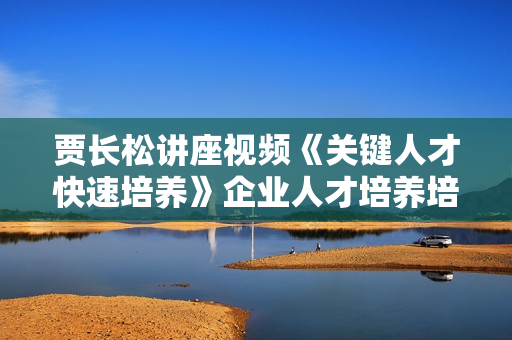 贾长松讲座视频《关键人才快速培养》企业人才培养培训视频