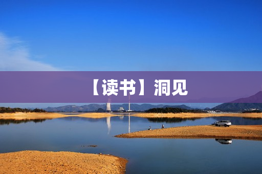 【读书】洞见