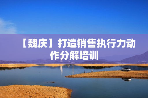 【魏庆】打造销售执行力动作分解培训