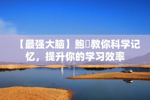 【最强大脑】鲍橒教你科学记忆，提升你的学习效率