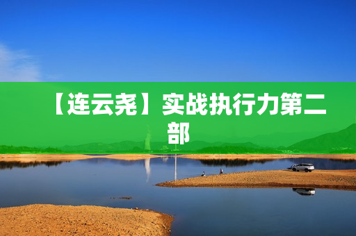 【连云尧】实战执行力第二部