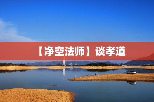 【净空法师】谈孝道