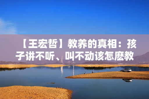 【王宏哲】教养的真相：孩子讲不听、叫不动该怎麽教