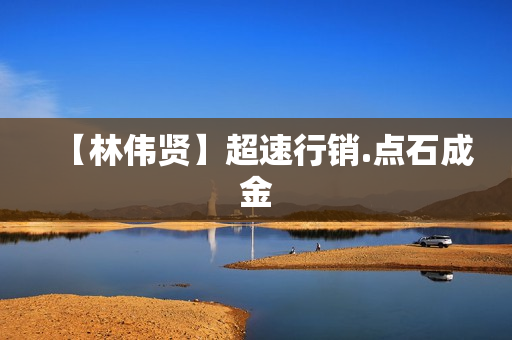 【林伟贤】超速行销.点石成金