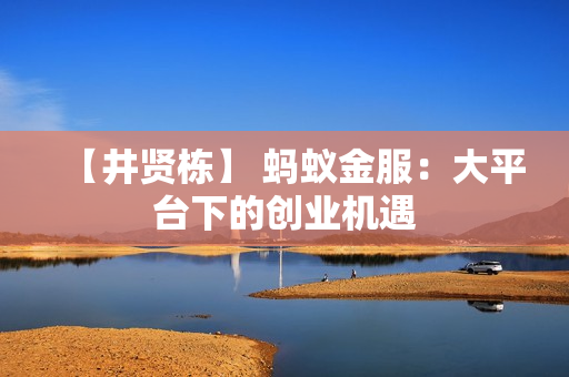 【井贤栋】 蚂蚁金服：大平台下的创业机遇