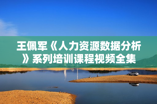 王佩军《人力资源数据分析》系列培训课程视频全集