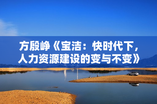 方殷峥《宝洁：快时代下，人力资源建设的变与不变》