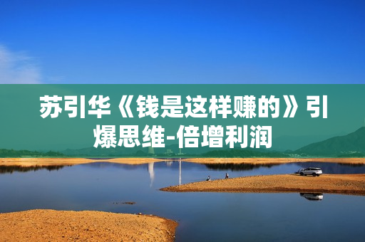 苏引华《钱是这样赚的》引爆思维-倍增利润