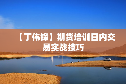 【丁伟锋】期货培训日内交易实战技巧