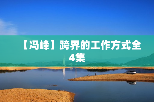 【冯峰】跨界的工作方式全4集