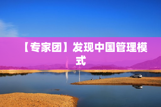 【专家团】发现中国管理模式