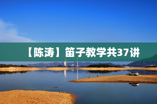 【陈涛】笛子教学共37讲