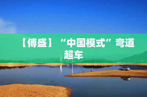 【傅盛】“中国模式”弯道超车