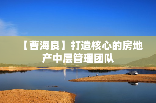 【曹海良】打造核心的房地产中层管理团队